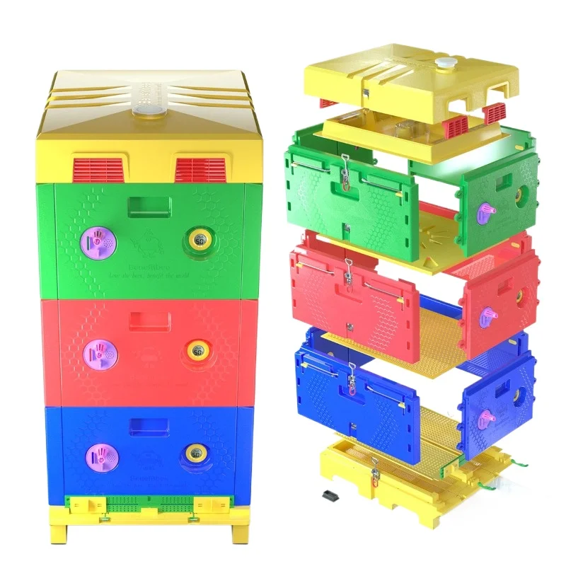Bee Hive in Multifunctional Plastic Bee Hive