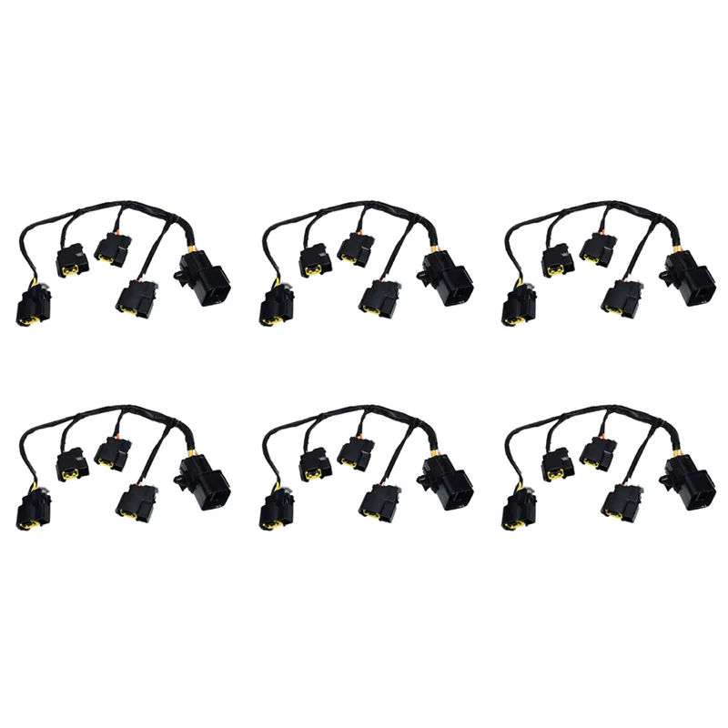 

6X 27350-2B000 жгут проводов катушки зажигания для Kia Rio Soul Ceed Cerato Spectra Forte Rondo Hyundai Elantra-A97E