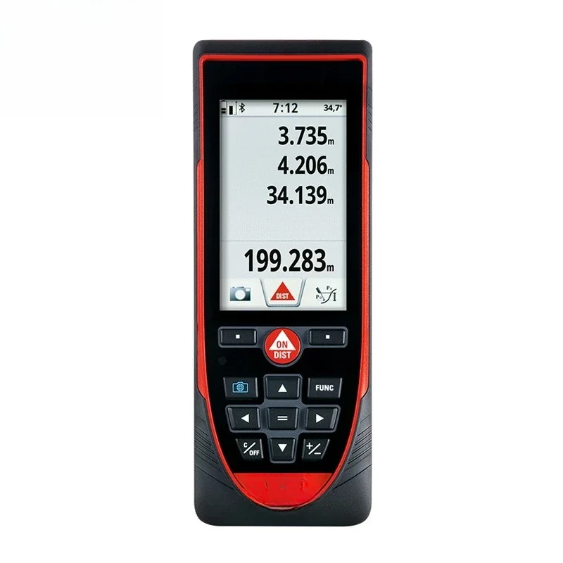 D810 Handheld Rangefinder 250m Outdoor Electronic Ruler Room Volume Bluetooth Room Measuring Instrument