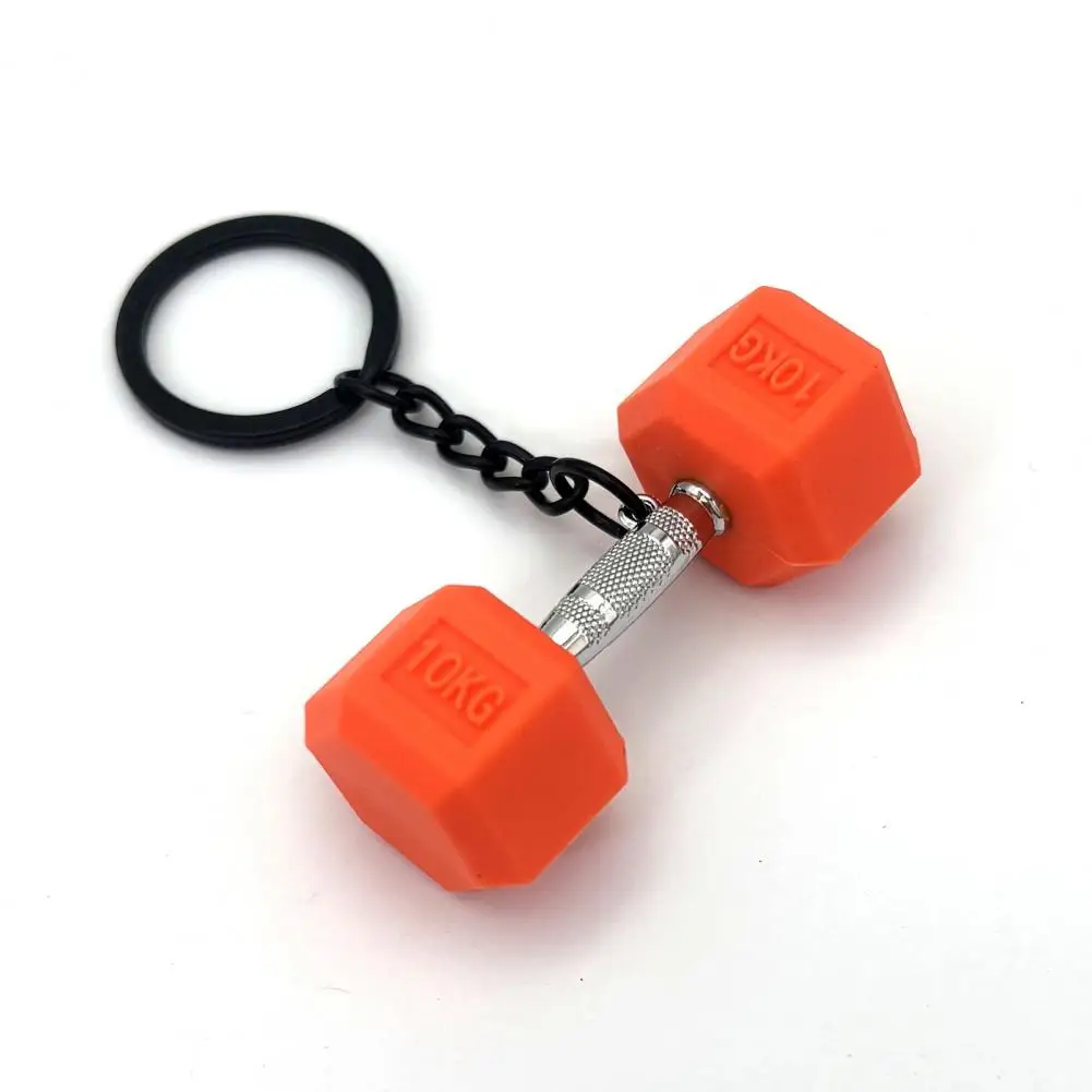 سلسلة المفاتيح هدية فكرة دائم البسيطة الدمبل قلادة المفاتيح لحقيبة الهاتف الخليوي المحفظة الزخرفية كيرينغ لحقيبة اليد سيارة #3