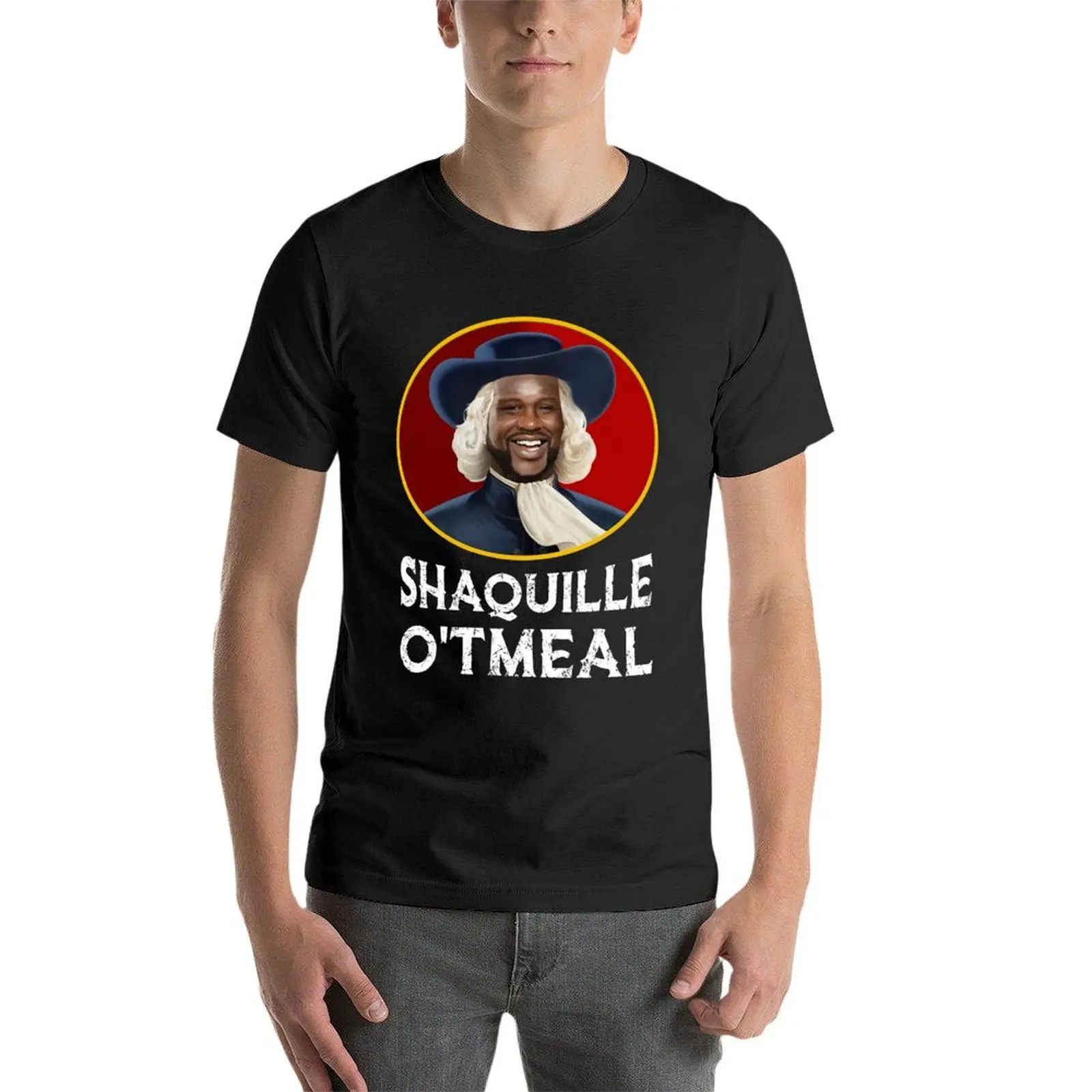 Футболка Shaquille с овсянкой, забавная футболка Shaquille o\'tед, милая одежда на заказ, блузка, мужские футболки