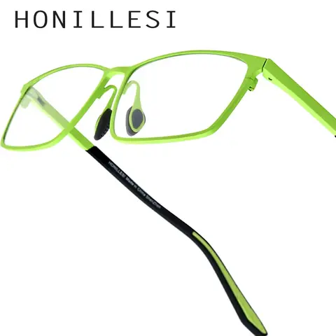 FONEX HONILLESI 티타늄 안경테, 남성 브랜드 디자이너, 초경량 사각 안경, 풀 림, 일본 맞춤형 안경 7303