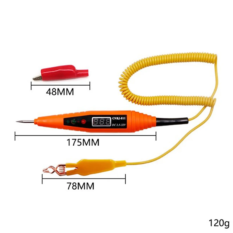 

New Digital Display Automobile Ignition Test Pen Electrical Diagnostic Tool Auto Repair Accessory
