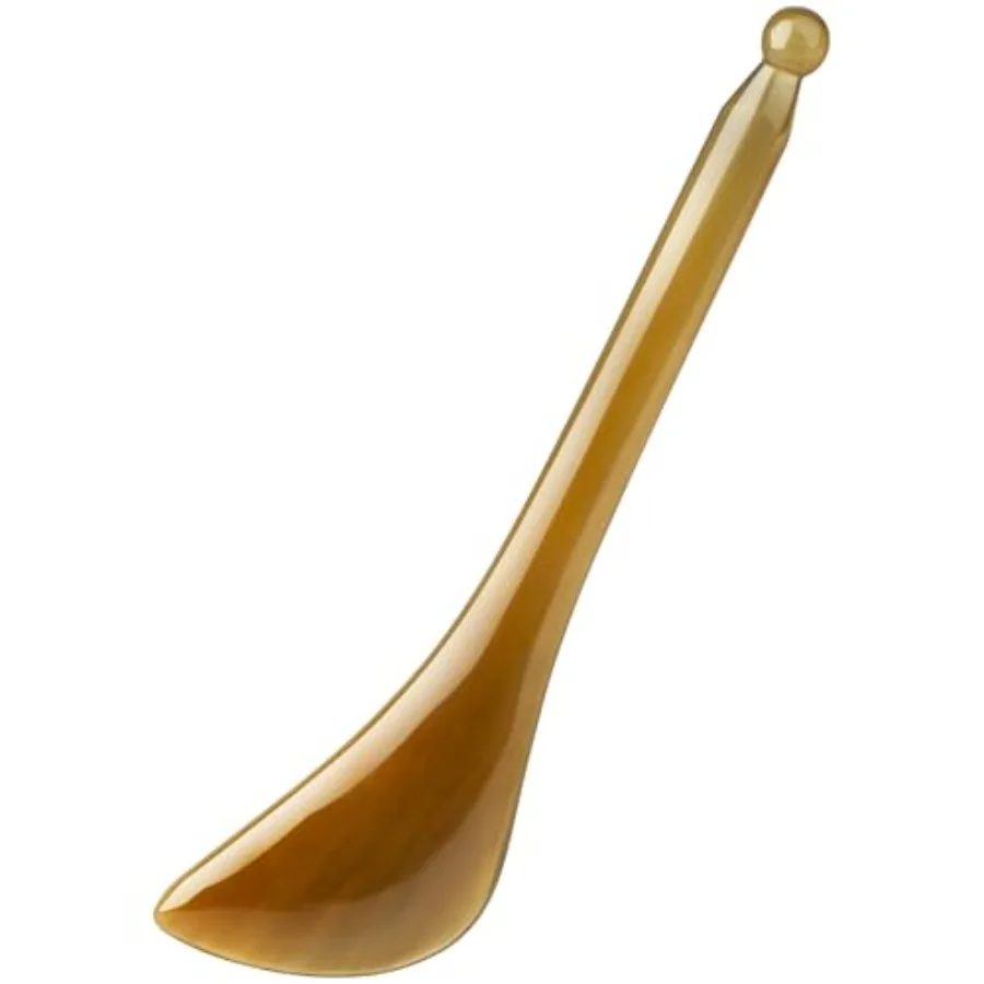 

Gua Sha Facial Tool Acupressure Gua Sha Ox Horn Gua Sha Scraper for Face Massage Jawline Sculpting and Puffiness Reducing Skin
