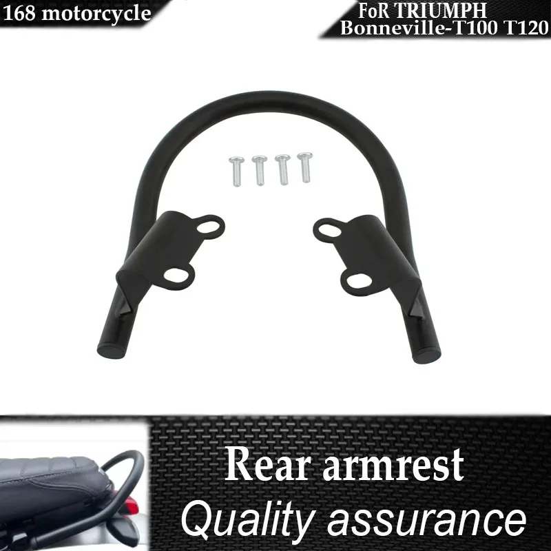 

For TRIUMPH Speed Twin 900 T100-T120 Motorcycle Passenger Rear Grab Handles Seat Armrest Handle Rail Grab Bar luggage Rack