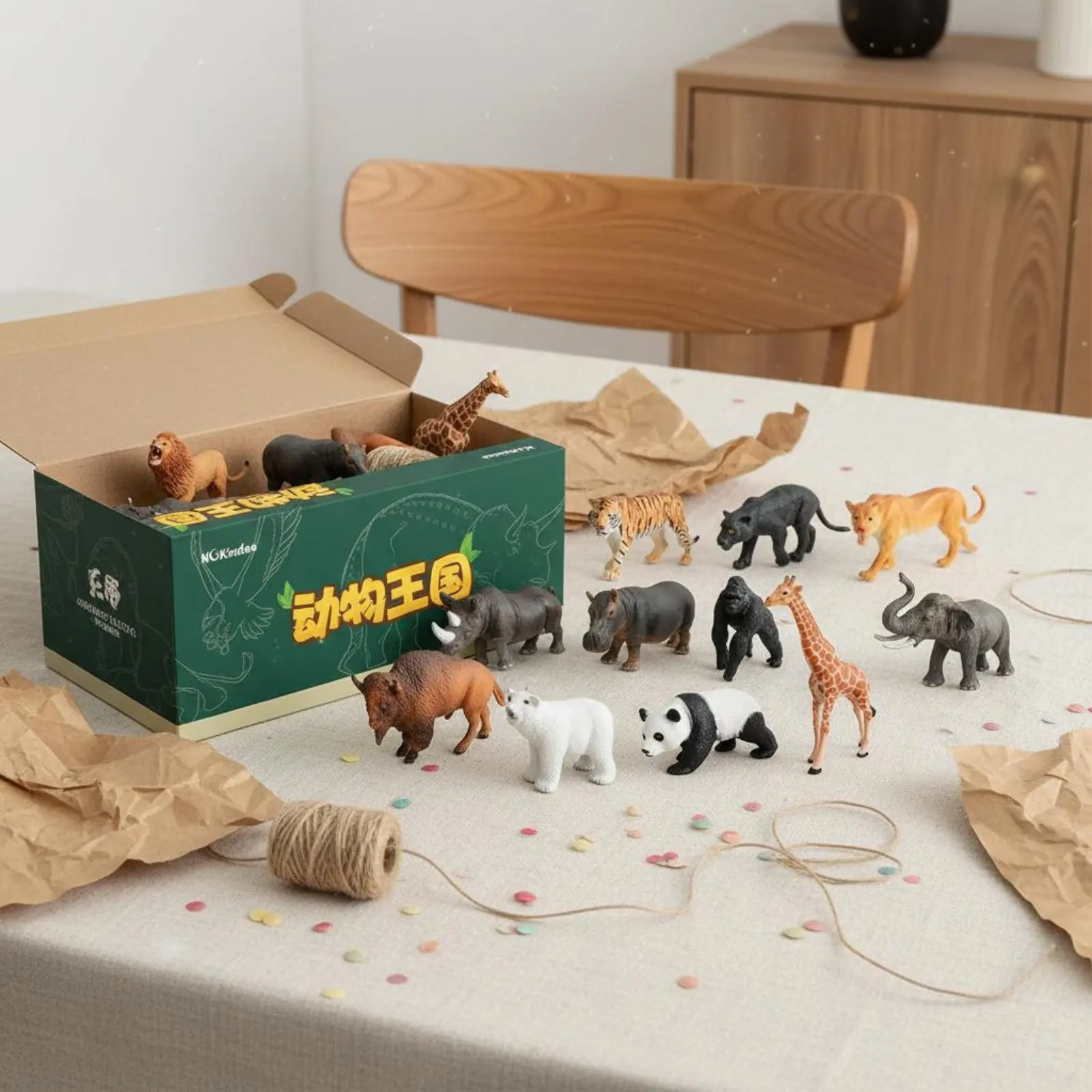 

Realistic Creature Figurine Set Educational Miniature Creature Models High Quality & Long-Lasting Rounded Edges for Preschoolers