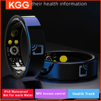 New Smart Ring NFC Access Control Sleep Blood Pressure Monitor Fitness Tracker IP68 Waterproof Finger Rings Men Valentine's Gift