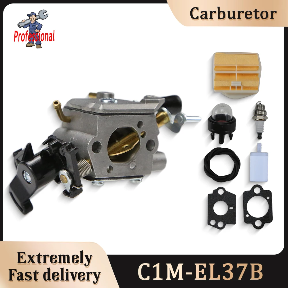 

Carburetor Set For Husqvarna 445 & 450 Chain Saw Engine Parts 506450401-A73I C1M-EL37B