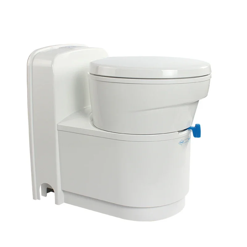 Caravan Toilet,High Quality Camper Accessories White Color Lightweight PP Material Portable Motorhome Caravan Camping RV Toilet