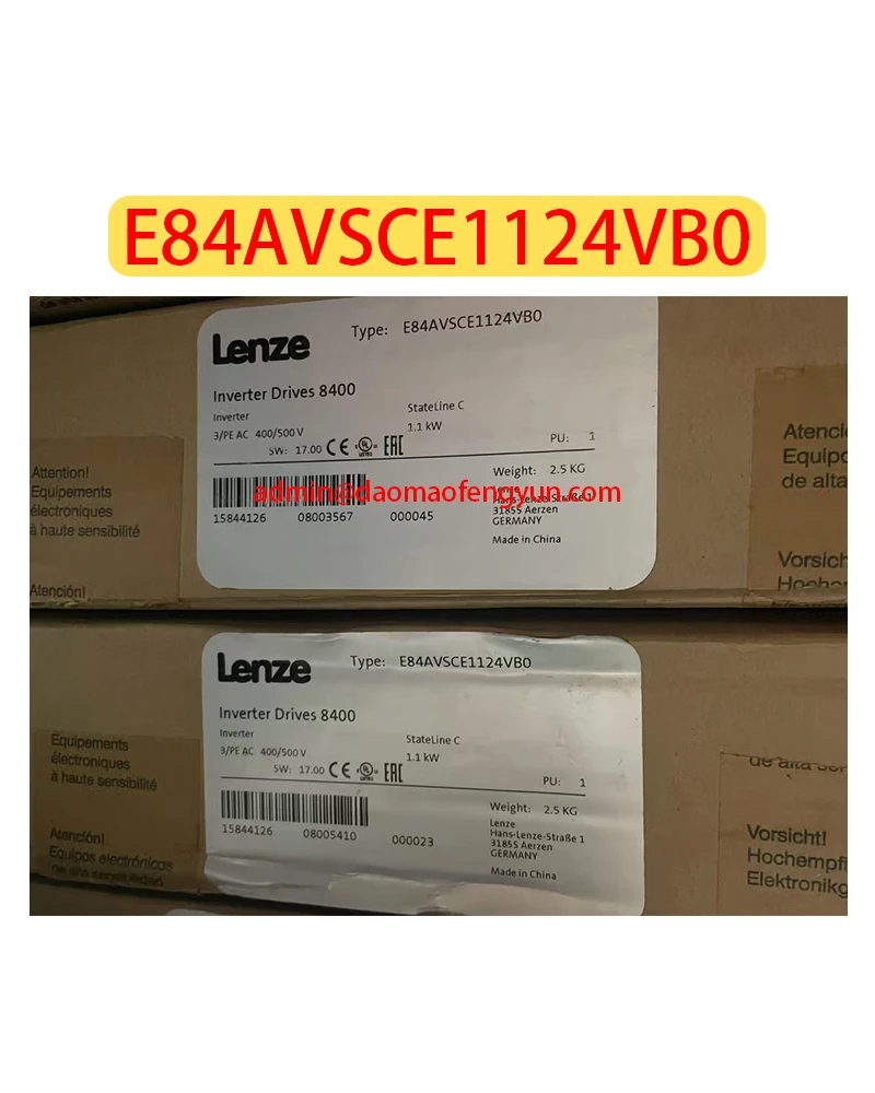 

Inverter Drives 8400 E84AVSCE1124VB0 Brand new Converter Fast shipping
