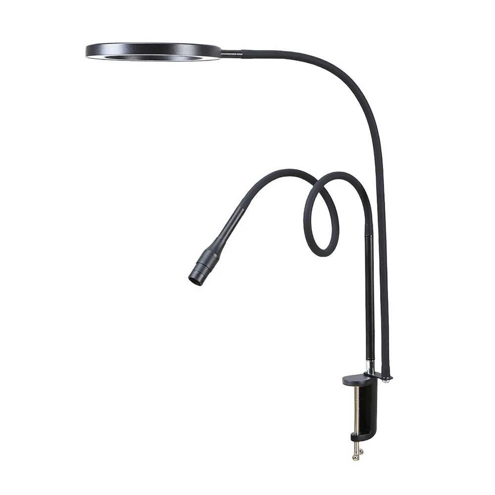 Eyelash Extension Fast Curing Lamp, 5W/10W White Black Square UV LED Light, Metal Eco-Friendly Glue Shaker Tool