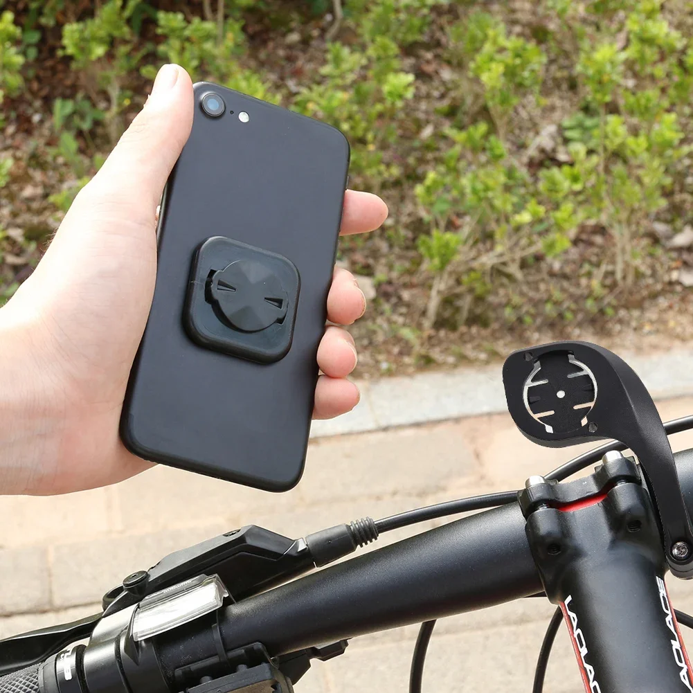 バイクアウトフロントマウントホルダーセット自転車マウントコンピュータハンドルバーマウントホルダー携帯電話 GPS ブラケットガーミン用