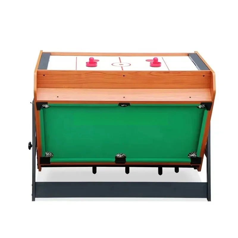 【Hot】4FT 3 In 1 Indoor Sport Multi Baby Foot Soccer Game Football, Snooker Pool Billiard , Air Hockey Table For Sale