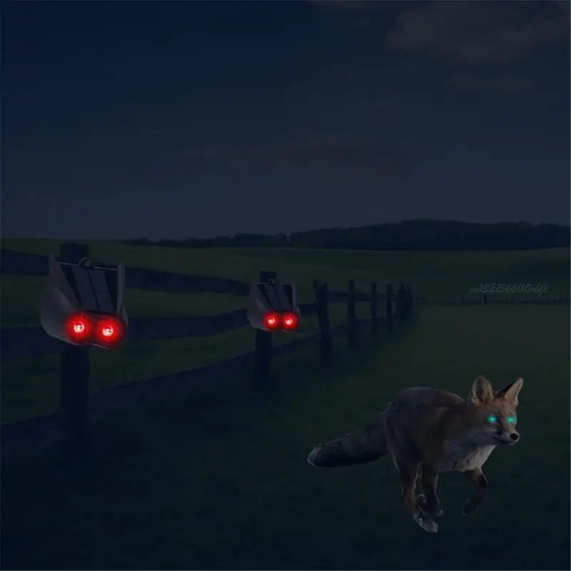 27rb солнечные животные преследование с предупреждением, подходящим для защиты сада