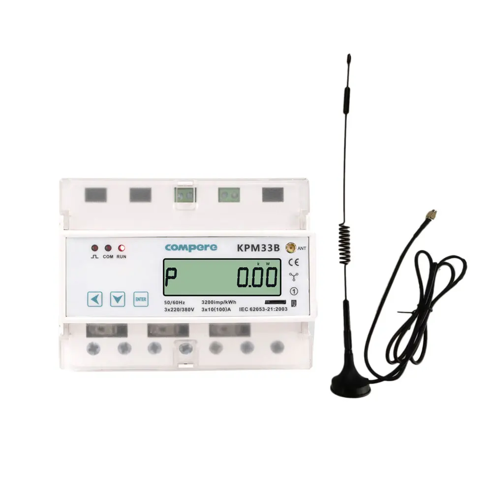 Medidor de energía monofásico inalámbrico basado en IOT con modos prepago