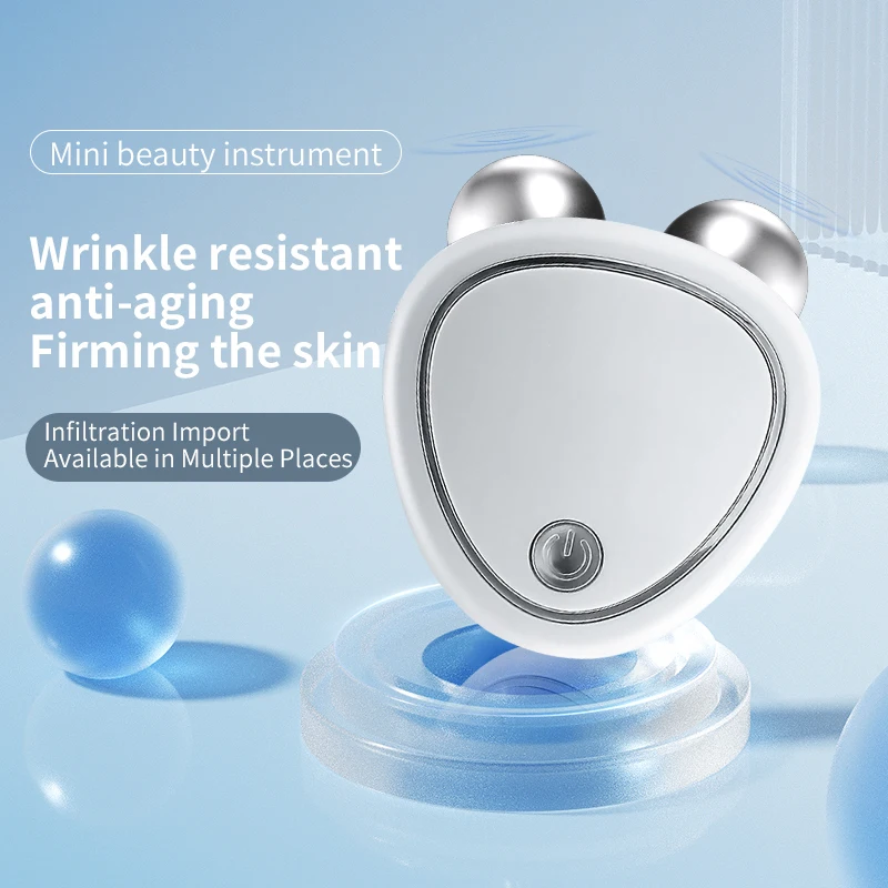 المكتبة الذكية الكهربائية مدلك الوجه التجاعيد المخفض مايكرو الحالي شد الوجه جهاز صغير مكركرنت الوجه