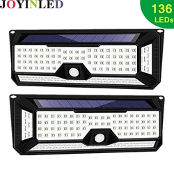 Luzes de parede impermeáveis postas solares do sensor de movimento ip65 da parede ao ar livre para a luz do sensor de movimento do terraço do jardim