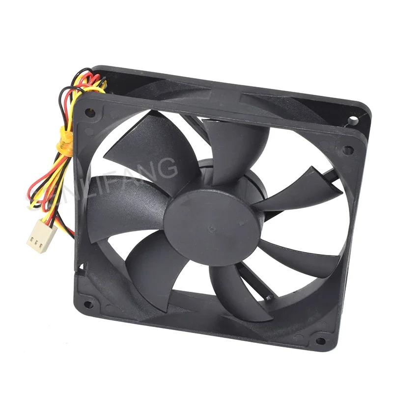 Ventilador de refrigeración cuadrado, tres cables, DC12V, 6,5 W, para SUNON PMD1212PTB3-A, nuevo