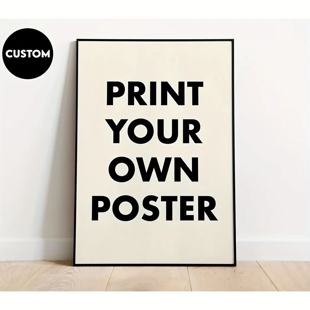 Custom unframed Canvas Posters, Personalized Posters, Customize Your Photos, Share Your Favorite Memories and Most Preci