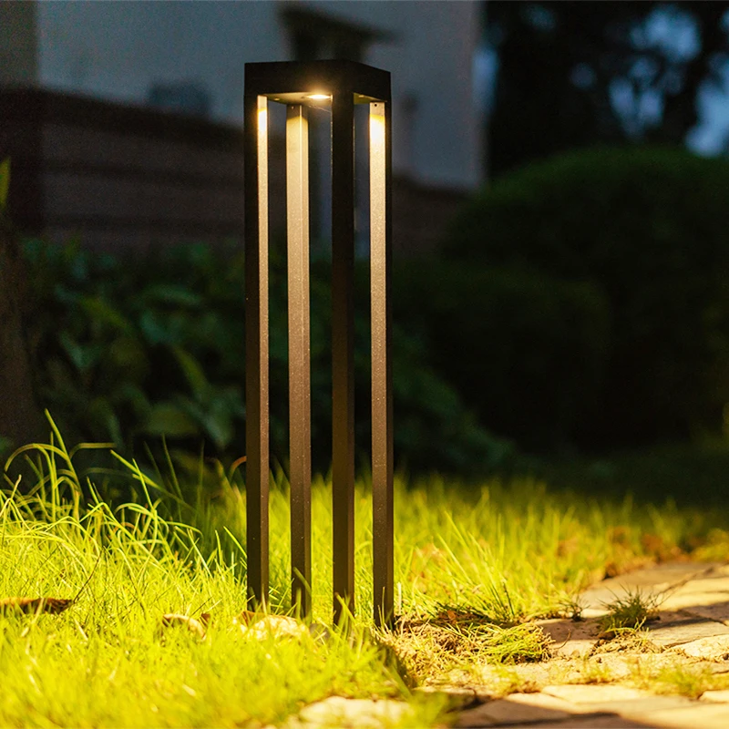 Modern LED Landscapes Lamp Outdoor Waterproof Ip65 Decoration Yard Pathway Villa Garden Lawn Lights 7W/12W AC110-220V Lighting