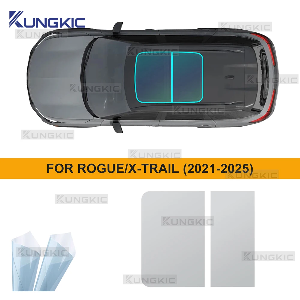 

Ледяной бронированный люк из ТПУ для Nissan ROGUE X-TRAIL 2021 2022 2023-2025, теплоизоляция, автомобильные аксессуары PPF, предварительно вырезанная защитная пленка