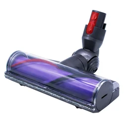 Dyson v7, v8, v10, v11, v15用タービンブラシ,高トルク掃除機,ダイレクトドライブローラー,床