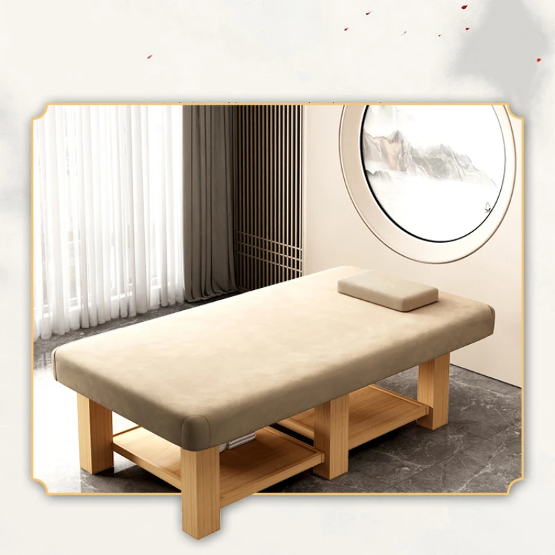 Mesa de masaje, equipo de cama, fisioterapia, camas de belleza, salón de tatuajes, Pilates, muebles Pliant Masseng iluminados, simplicidad comercial