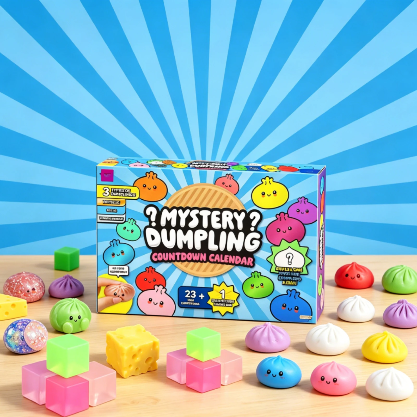 24 Günlük Sıkıştırılabilir Man - Kids Toys Dumplings incelemesi ve fiyatı