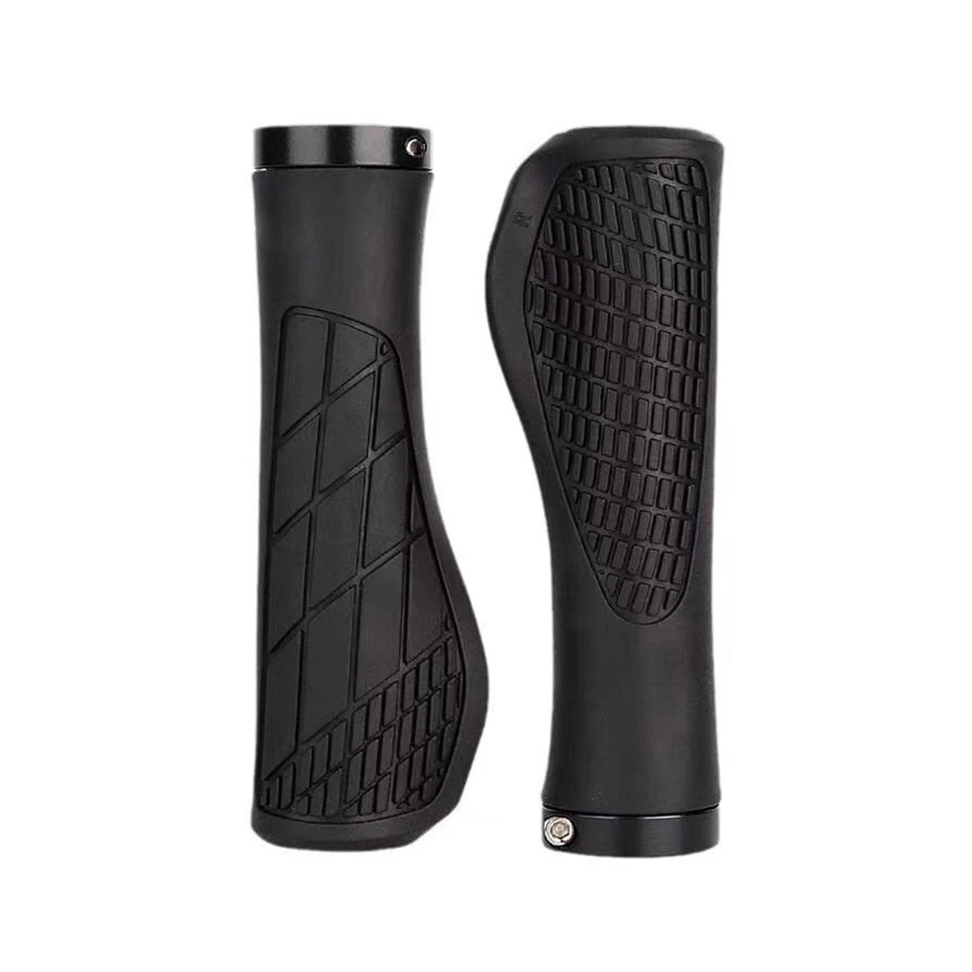 MTB Bicycle Grips Shockproof Bike Handlebar Cover Anti-Slip Lockable Grips Ergonomic Cycling Rubber Ball Handle Grips*