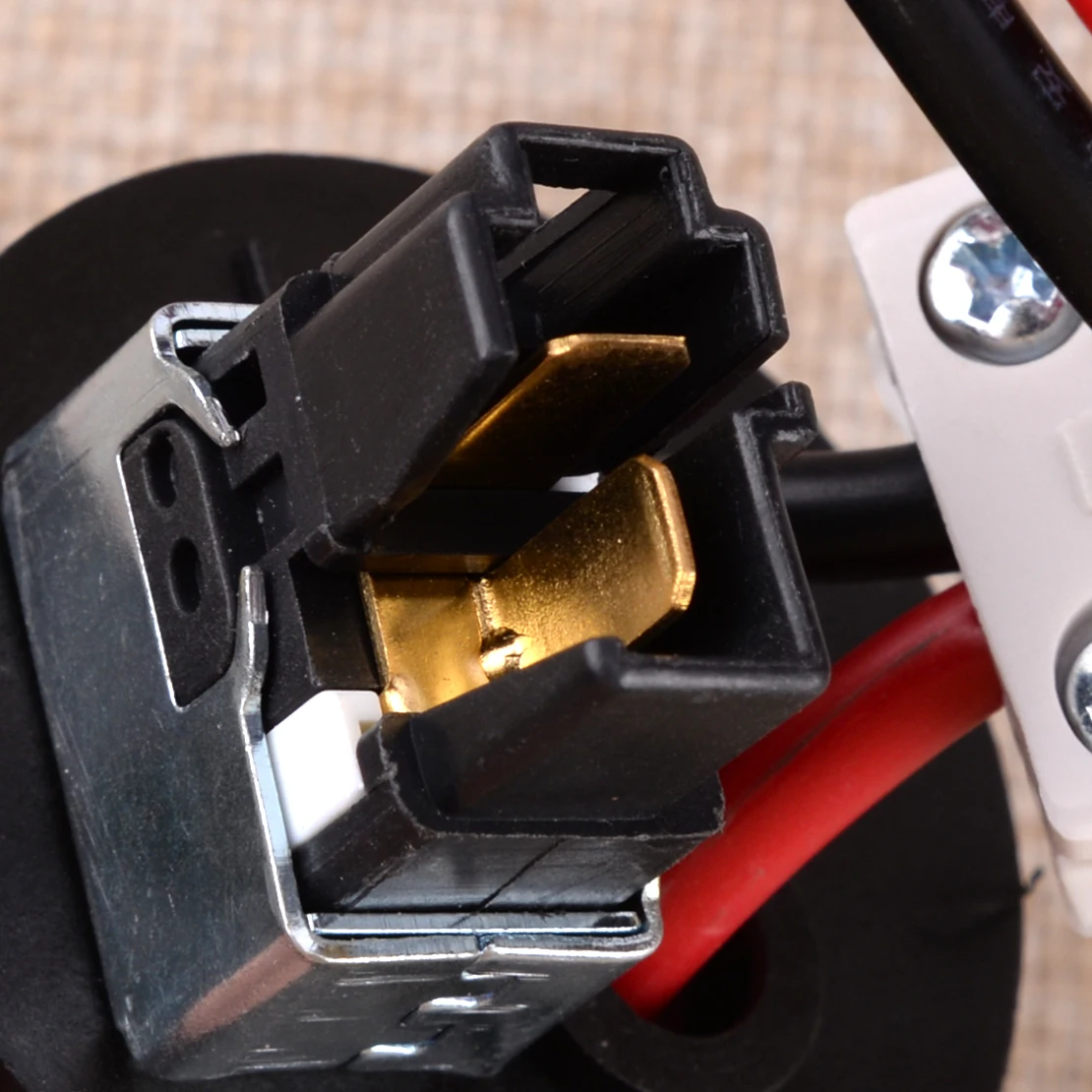 36V 48V Electric Golf Cart Charger Receptacle Charging Socket Fit for Yamaha Star Car Black