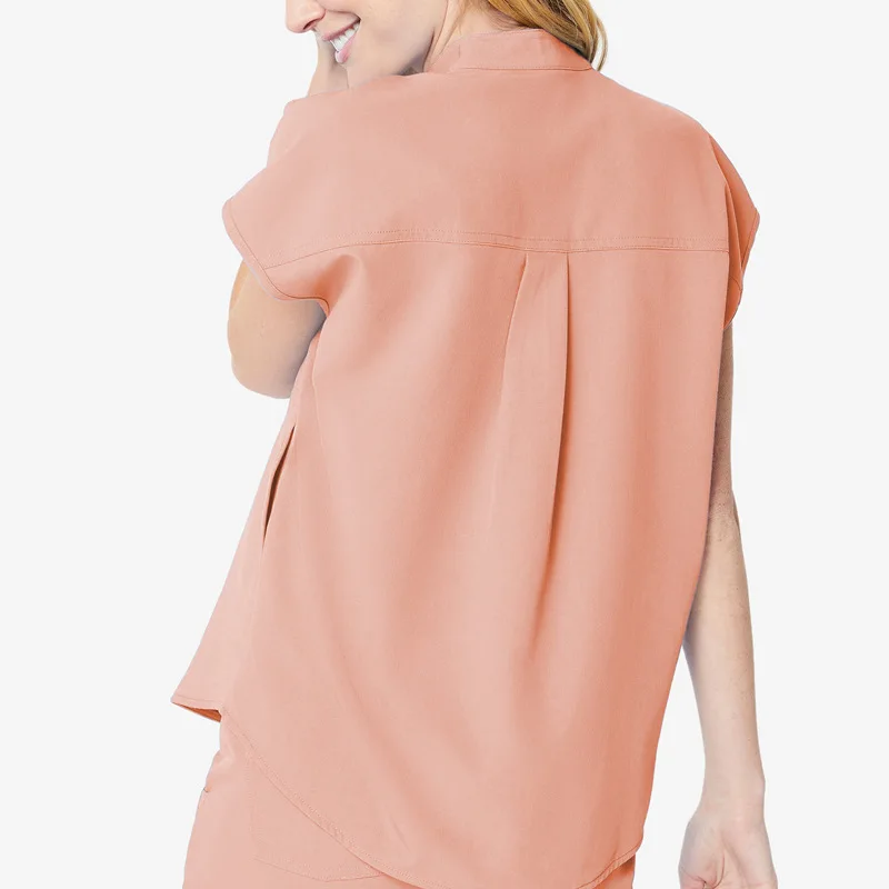 ยืดหยุ่นแห้งเร็วเสื้อผ้าทํางานทางการแพทย์ทันตแพทย์ช่องปากห้องปฏิบัติการผ่าตัดขัดเครื่องแบบโรงพยาบาลเครื่องแบบทางการแพทย์