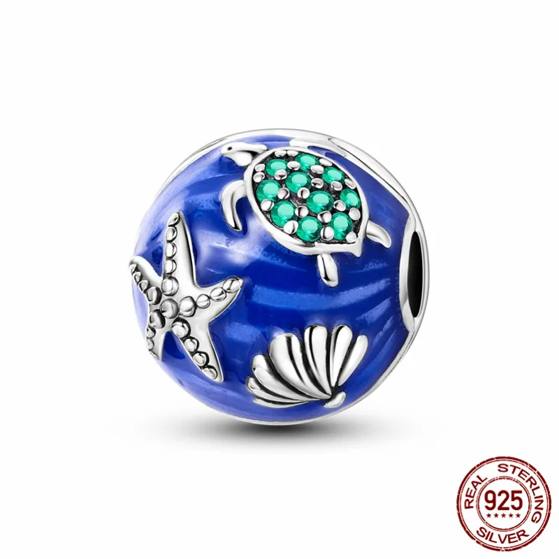 

925 Sterling Silver Beaded Sphere Pendant - Perfect for Pairing with Original Bracelets - DIY Women's Jewelry Gift