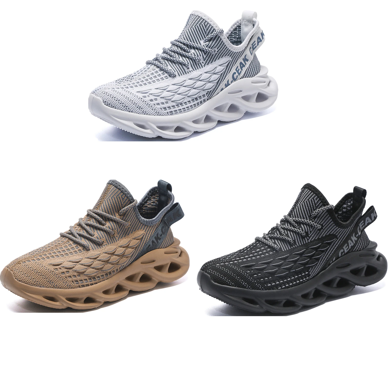 

Мужские спортивные кроссовки для бега и джоггинга, повседневные кроссовки, дышащие, с амортизацией, для улицы и зала, удобные для ходьбы