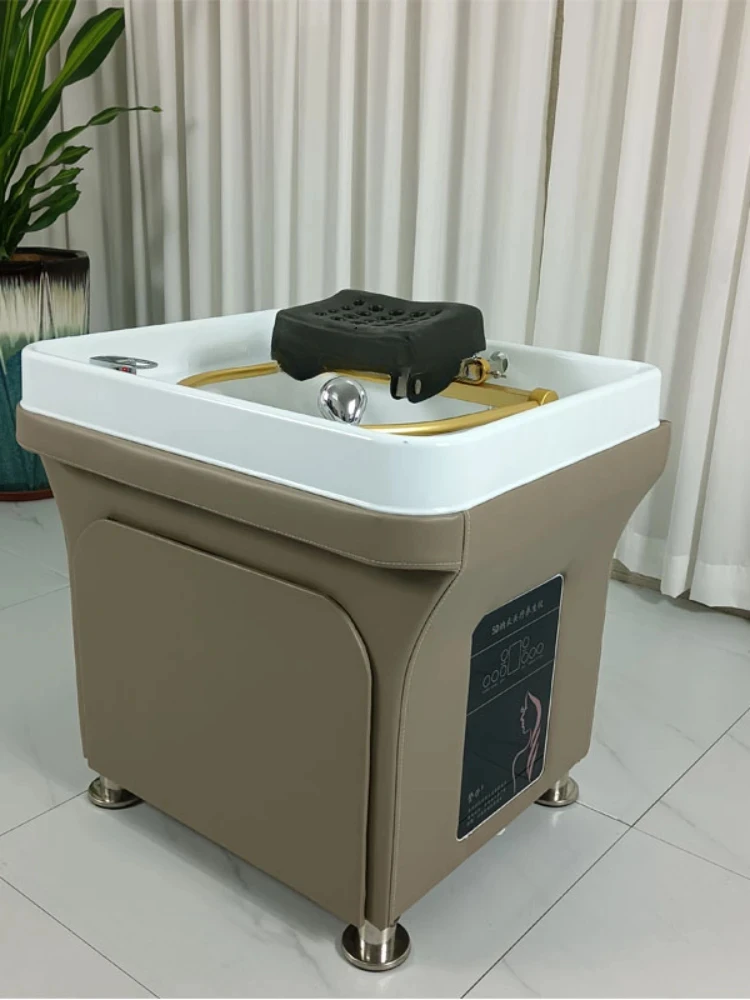 Mobile Shampoo Basin Beauty Salon Ear Cleaning Health Water Circulation Head Treatment Fumigation Spa Machine