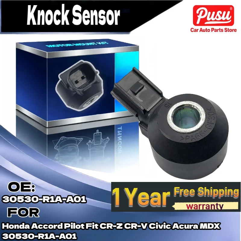 

OEM 30530-R1A-A01 Датчик детонации для Honda Civic Accord CR-V Pilot Fit CR-Z Acura MDX