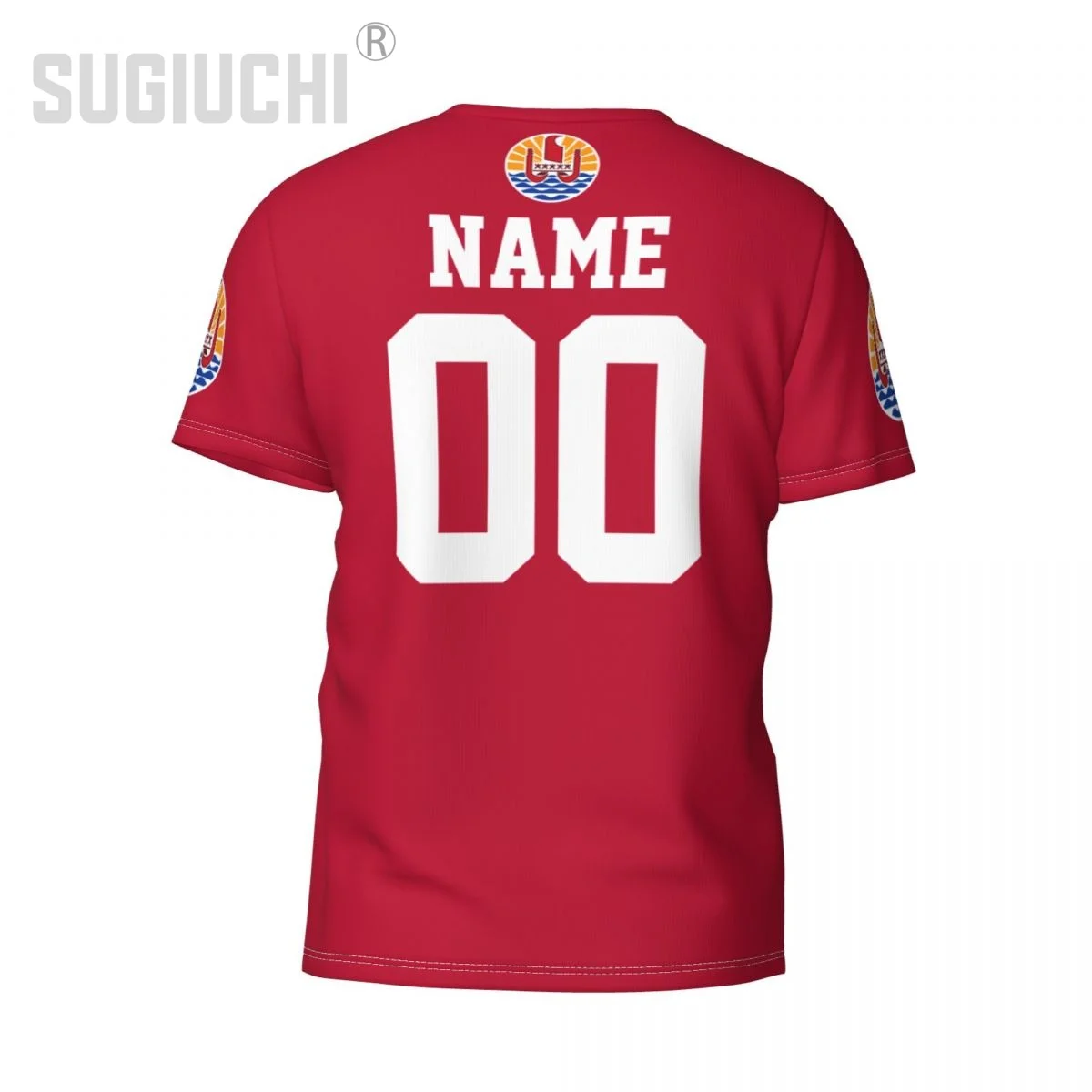 Custom Name Number Tahiti Emblem 3D T-shirts For Men Women Tees jersey team Clothes Soccer Football Fans Gift T shirt