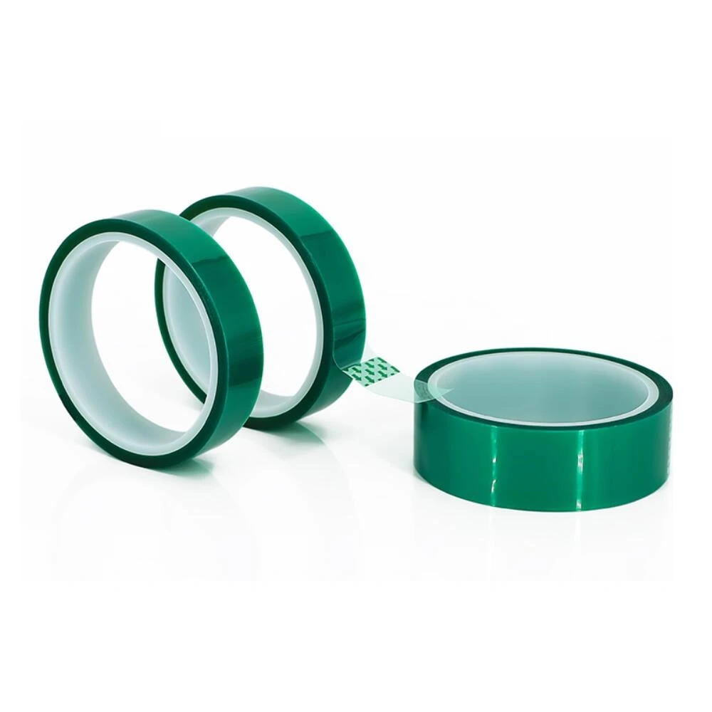 Green 33M PET Heat-Resistant High Temperature Masking Shielding Adhesive Tape for PCB Solder Plating Insulation Protection 33M