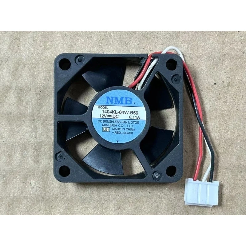 D For NMB-MAT 3510 1404KL-04W-B59 DC12V 0.11A 35*10MM 3pin axial fan