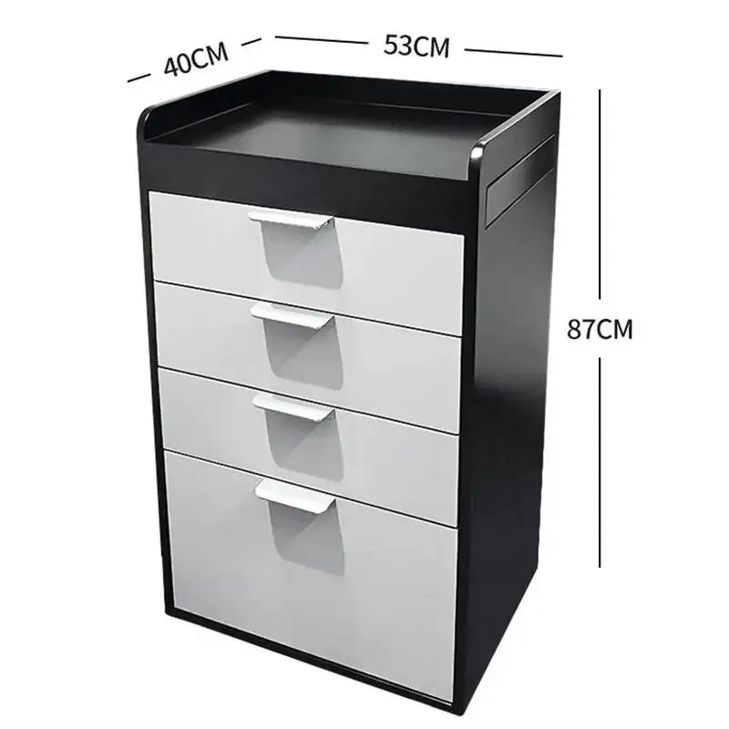 Professional Big Salon Trolley Drawers Style Storage Rack Rolling Storage Cart Uk Modern Carrello Parrucchiere Salon Furniture