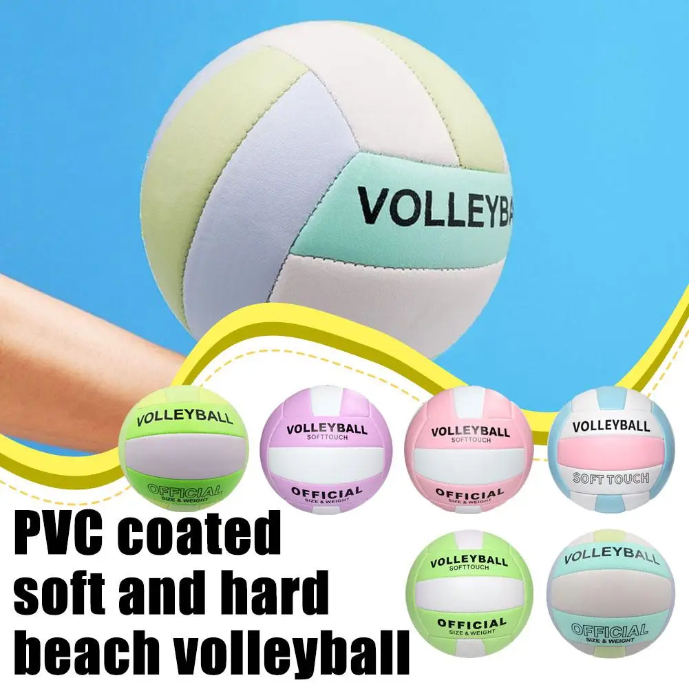 Official Size 5 Volleyball - Waterproof PVC Material, Indoor & Outdoor Use, Perfect for Beginners, Professionals Beach Volleybal