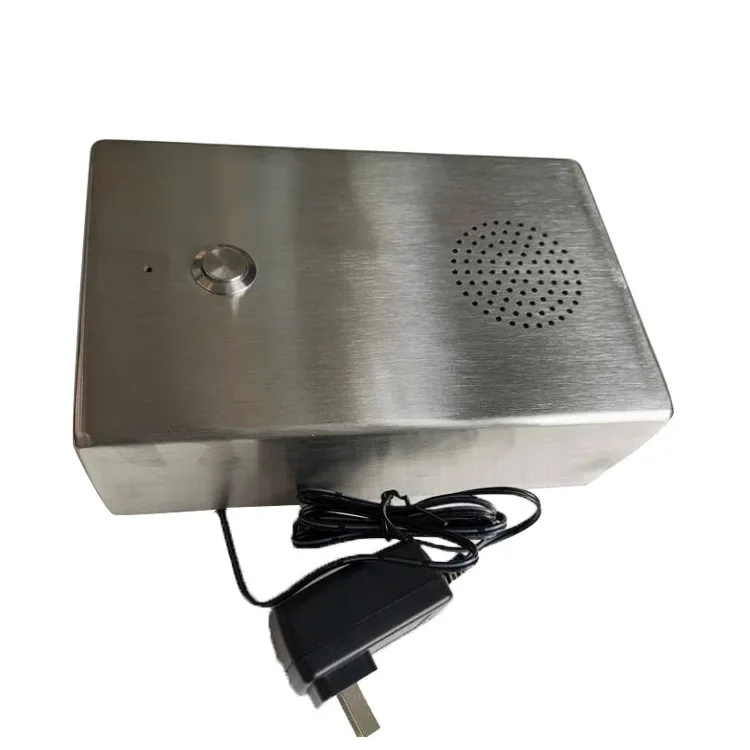 Stainless steel  Wall mounted   elevator telephone Intercom system  lift Emergency Telephone