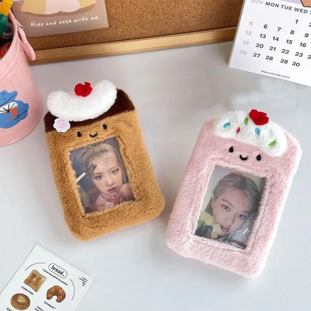 INS Y2K Pluszowy uchwyt na fotokartę Kpop Torba Brelok Album fotograficzny Wisiorek Królik Idol Ochraniacz na kartę Star Chaser