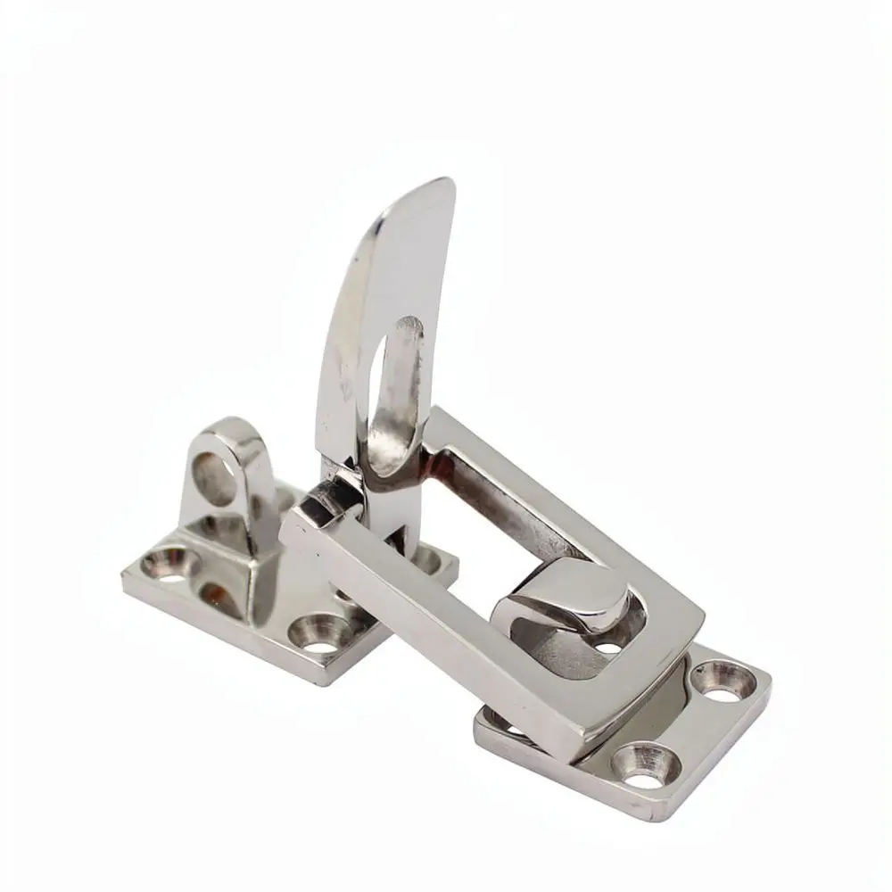 316 Stainless Steel Hasp Lock For Marine Boat Yacht Hatch Cabinet Door Latch Security Storage Hardware Fitting