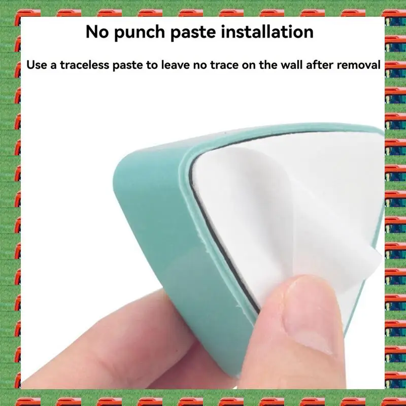 ABMO 50Pcs Self Adhesive Towel Plug Holder Bathroom Towel Hooks Storage Rack Kitchen Rags Dishcloth Rack - Random Color