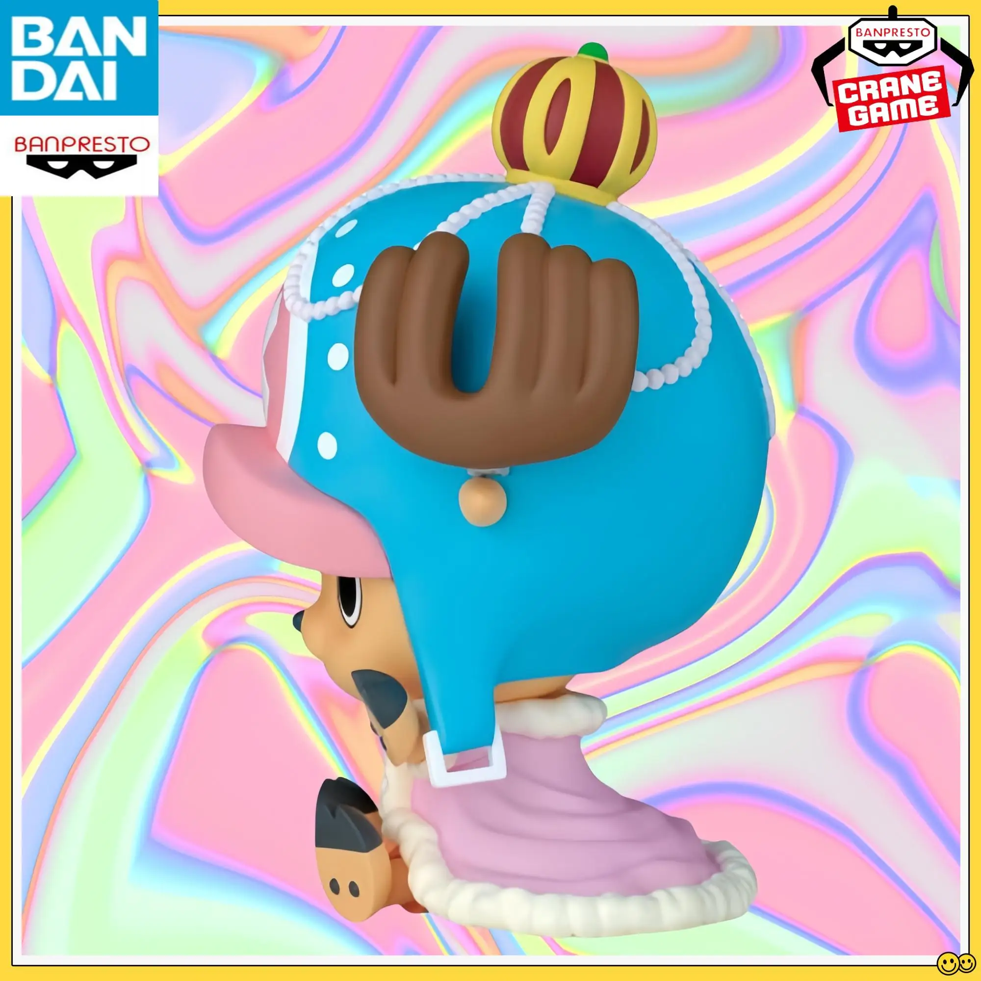 Bandai Banpresto One Piece Sofvimates Chopper 13cm Siedząca Figurka Kolekcjonerska Anime - Śliczny Styl Wybierz Prezent Zestaw Garazowy