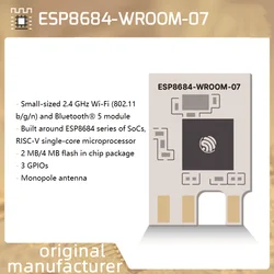 ESP8684-WROOM-07 Wi-Fi Low Power Bluetooth LE Module