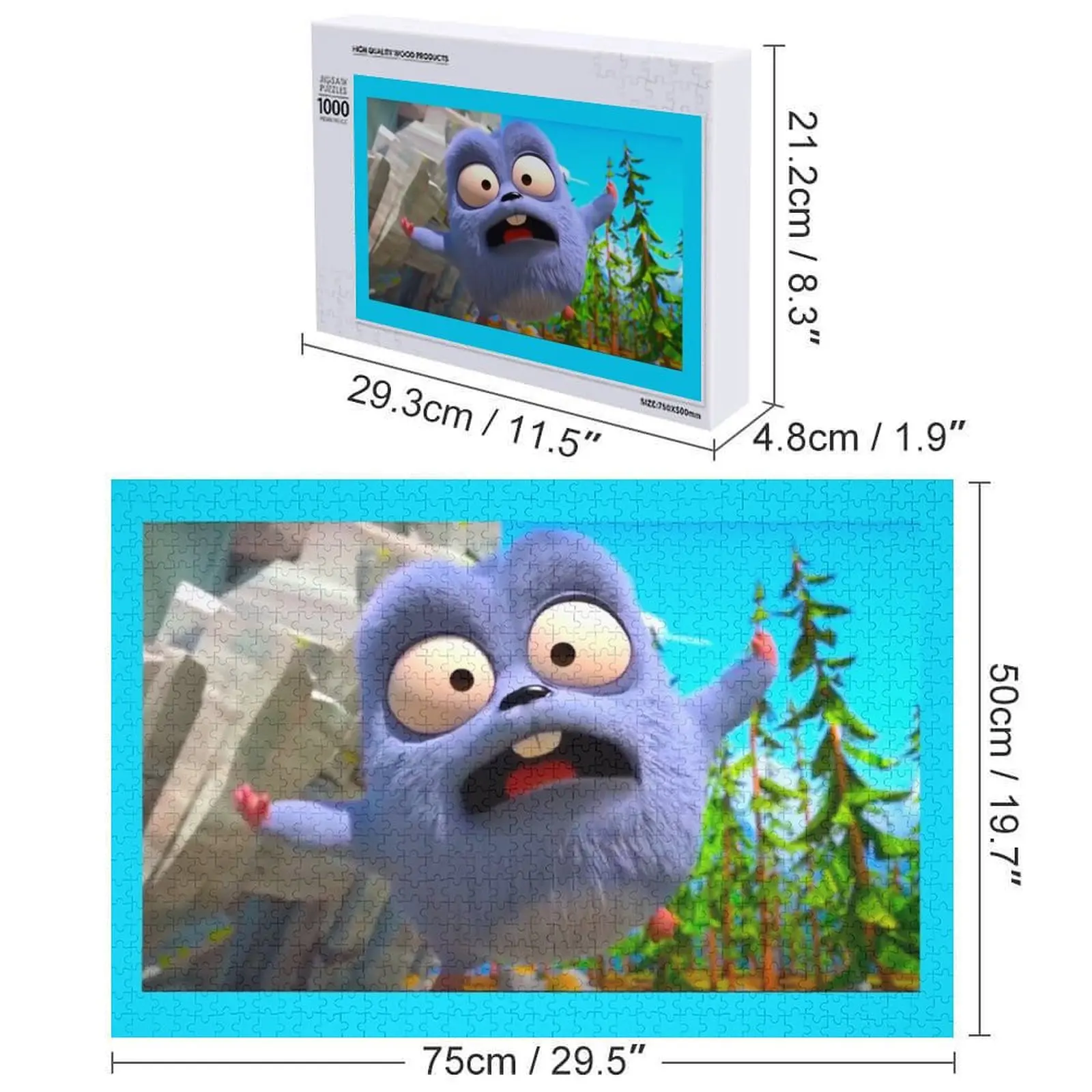 Летающая подшивка! Пазл, новые игрушки для детей, 2022, индивидуальная фотография, деревянная головоломка на заказ