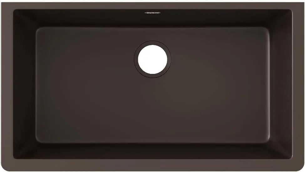 

Quartz Classic Eru13322Mc0 Mocha Single Bowl Undermount Sink