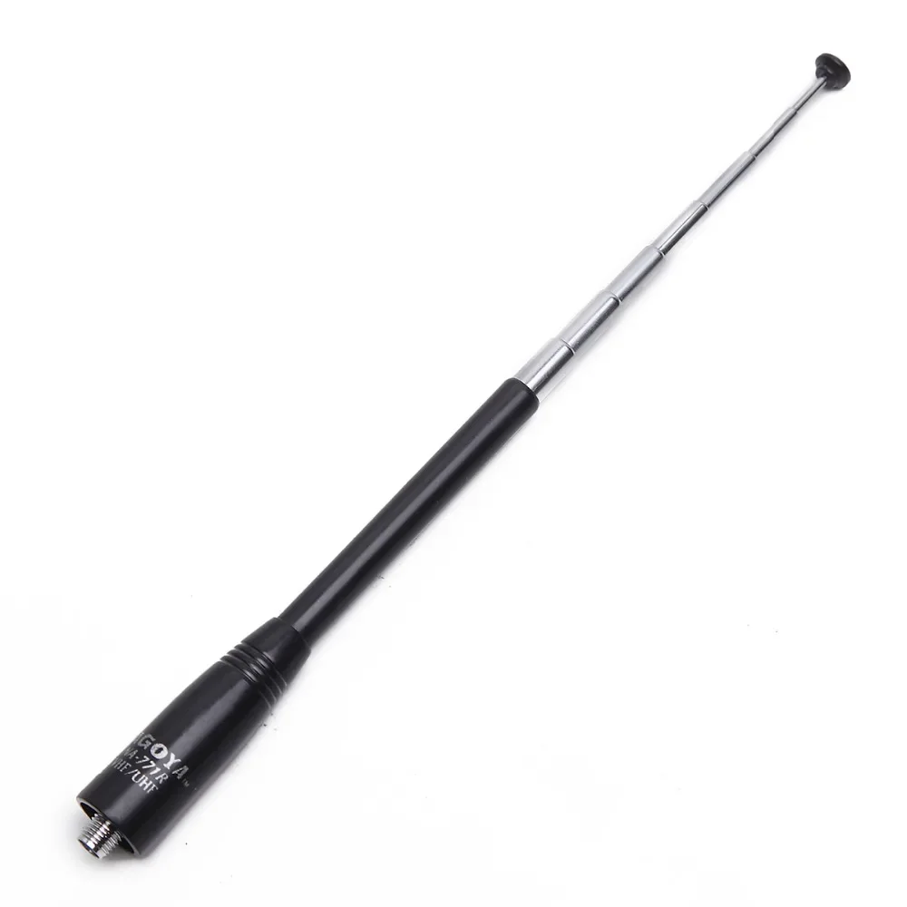 

Nagoya NA-771R Telescop SMA-Female/SMA-Male/BNC Dual Band 144/430MHz Antenna for Baofeng UV-5R Yaesu Wouxun Tyt Walkie Talkie