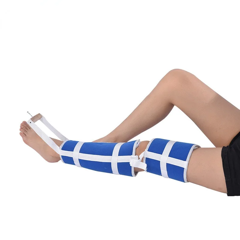 Medical Lower Limb Fixation Strap Breathable Leg Traction Protection Belt Thigh Calf Kneel Fracture Rehabilitation Tensile Band